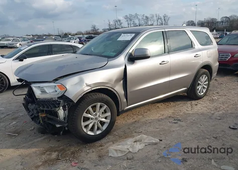 2019 Dodge Durango Sxt Rwd z USA, uszkodzony, nr VIN 1C4RDHAG8KC616150